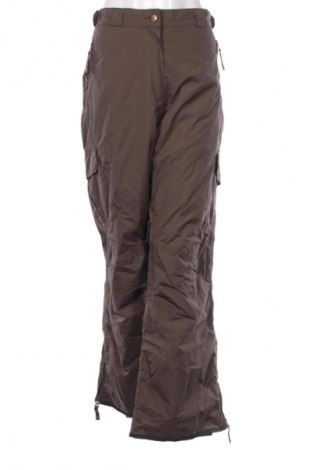 Damenhose für Wintersport Crane, Größe L, Farbe Braun, Preis 20,99 €