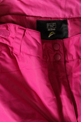 Damenhose für Wintersport F&F, Größe L, Farbe Rosa, Preis 23,99 €