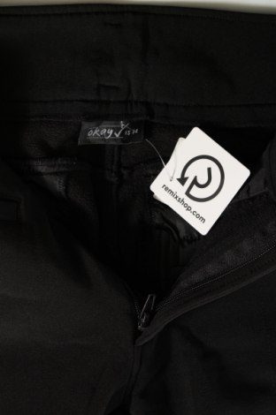 Pantaloni de damă pentru sporturi de iarnă Okay, Mărime XS, Culoare Negru, Preț 134,99 Lei