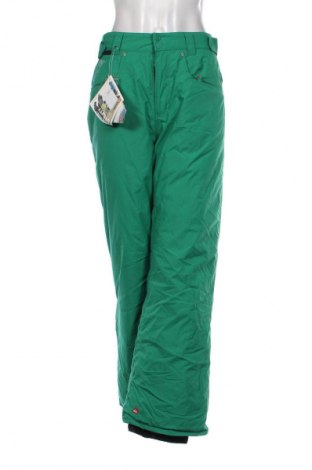 Pantaloni de damă pentru sporturi de iarnă Quiksilver, Mărime L, Culoare Verde, Preț 300,99 Lei