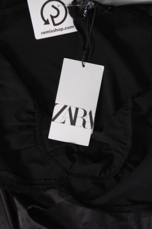 Γυναικείο αμάνικο μπλουζάκι Zara, Μέγεθος M, Χρώμα Μαύρο, Τιμή 9,49 €