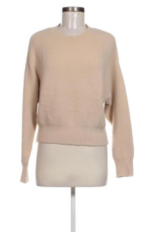 Damenpullover Bershka, Größe S, Farbe Beige, Preis 8,99 €