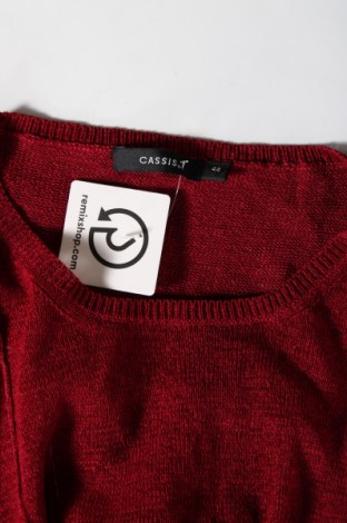 Damski sweter Cassis, Rozmiar XL, Kolor Czerwony, Cena 59,99 zł