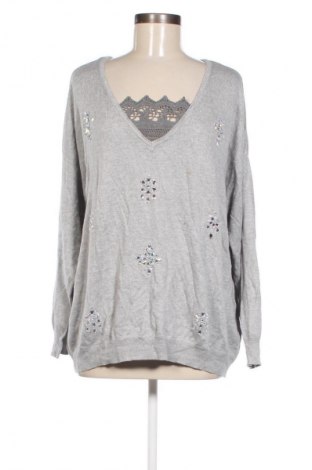 Damenpullover F&F, Größe XXL, Farbe Grau, Preis 9,49 €