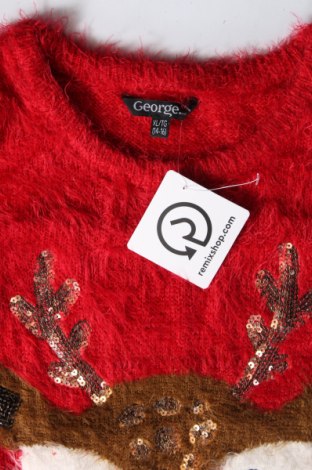 Damenpullover George, Größe XL, Farbe Rot, Preis € 5,49