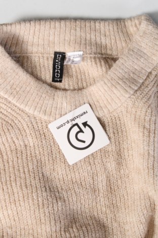 Damski sweter H&M Divided, Rozmiar XL, Kolor Beżowy, Cena 92,99 zł