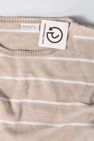 Damenpullover Infinity Woman, Größe L, Farbe Beige, Preis € 10,49