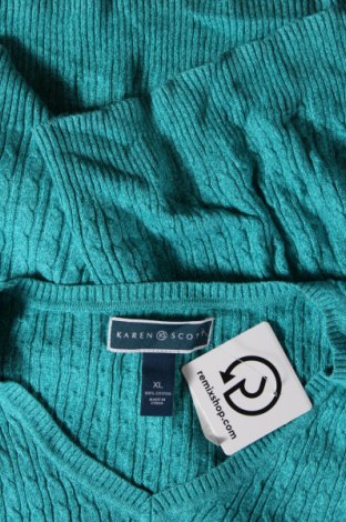 Damenpullover Karen Scott, Größe XL, Farbe Grün, Preis € 10,49