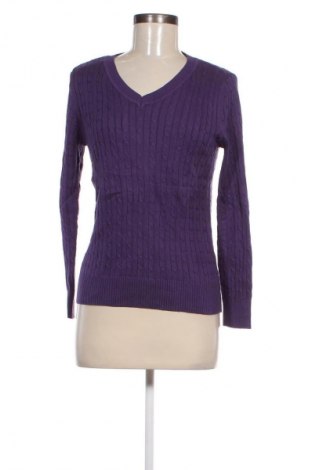 Damenpullover Karen Scott, Größe M, Farbe Lila, Preis 6,49 €