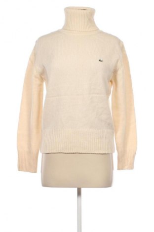 Damenpullover Lacoste, Größe M, Farbe Beige, Preis 71,99 €