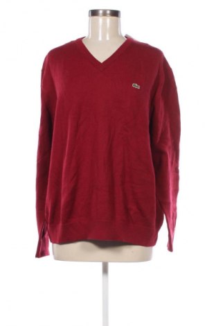 Damski sweter Lacoste, Rozmiar 3XL, Kolor Czerwony, Cena 181,99 zł