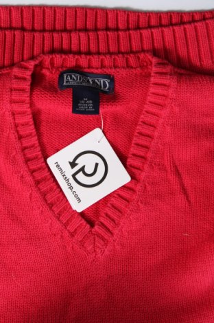 Damenpullover Lands' End, Größe M, Farbe Rot, Preis € 7,49