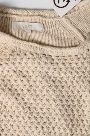 Damenpullover Loft By Ann Taylor, Größe M, Farbe Beige, Preis € 14,83