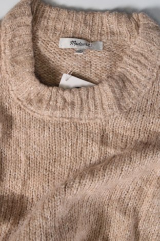 Damski sweter Madewell, Rozmiar S, Kolor Beżowy, Cena 109,99 zł