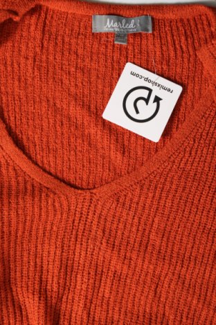 Damenpullover Marled, Größe M, Farbe Orange, Preis € 8,99