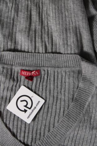 Damenpullover Merona, Größe L, Farbe Grau, Preis € 8,49