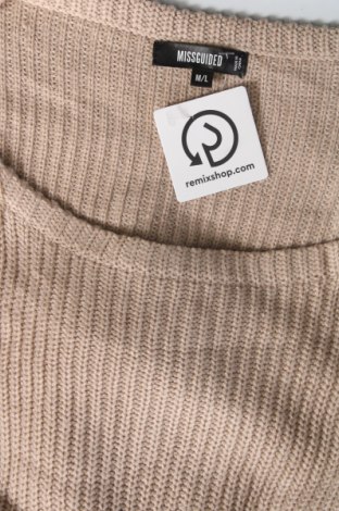 Damenpullover Missguided, Größe M, Farbe Beige, Preis € 7,99