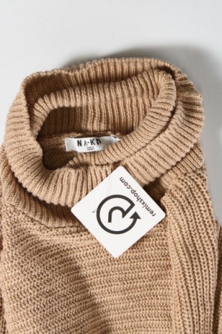 Damenpullover NA-KD, Größe M, Farbe Beige, Preis € 13,49