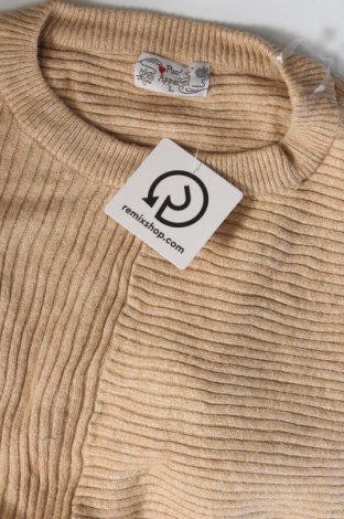 Damenpullover Poof, Größe L, Farbe Beige, Preis € 10,49