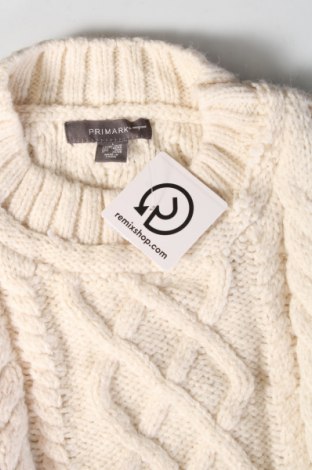 Damski sweter Primark, Rozmiar L, Kolor Biały, Cena 41,99 zł