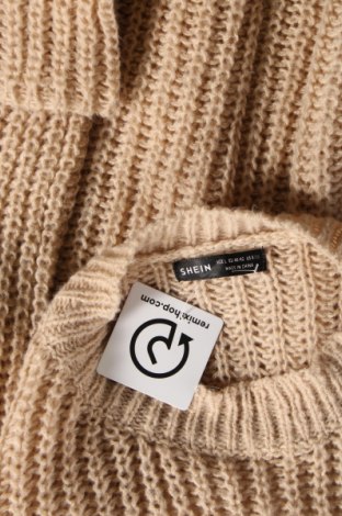 Damenpullover SHEIN, Größe L, Farbe Beige, Preis 20,49 €