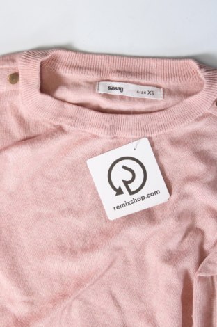 Damenpullover Sinsay, Größe XS, Farbe Rosa, Preis 9,99 €