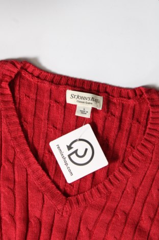 Damenpullover St John's Bay, Größe L, Farbe Rot, Preis 20,49 €