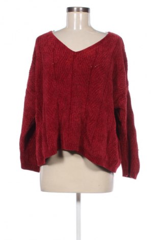 Damenpullover Stradivarius, Größe S, Farbe Rot, Preis 20,49 €