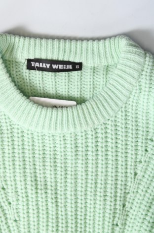 Damenpullover Tally Weijl, Größe XS, Farbe Grün, Preis € 10,99