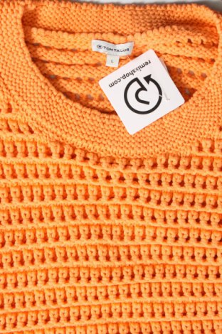 Damenpullover Tom Tailor, Größe L, Farbe Orange, Preis 10,49 €