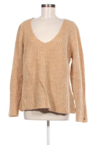 Damenpullover Tommy Hilfiger, Größe L, Farbe Beige, Preis 75,99 €