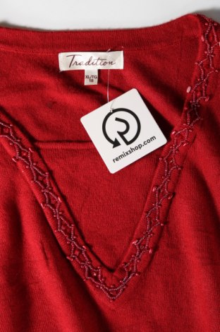 Damenpullover Tradition, Größe XL, Farbe Rot, Preis € 20,49