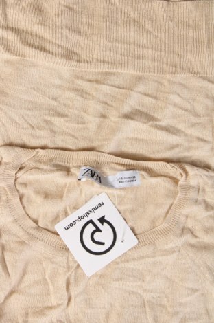 Damenpullover Zara, Größe S, Farbe Beige, Preis € 5,99