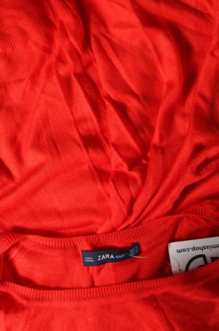 Damenpullover Zara Knitwear, Größe M, Farbe Rot, Preis € 9,99