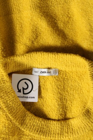 Damenpullover Zara Knitwear, Größe M, Farbe Gelb, Preis € 8,99