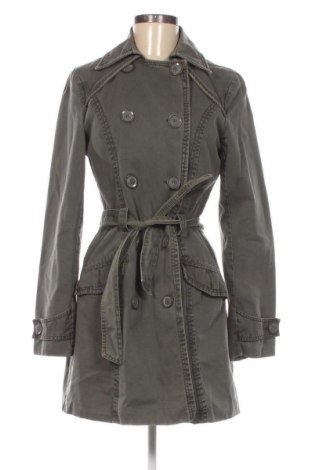 Damen Trenchcoat, Größe S, Farbe Grün, Preis 24,99 €