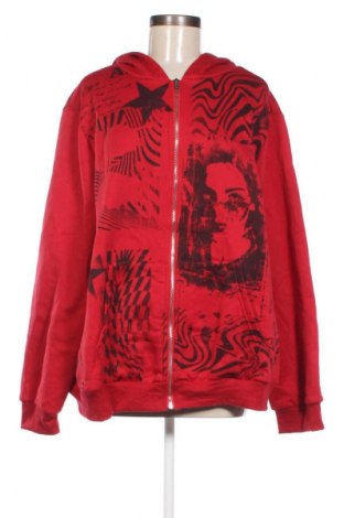 Damen Sweatshirt SHEIN, Größe XXL, Farbe Rot, Preis € 20,49