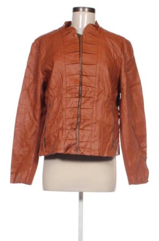 Damen Lederjacke, Größe XL, Farbe Braun, Preis 17,99 €