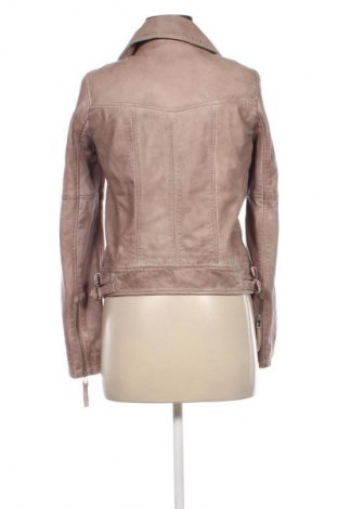 Damen Lederjacke, Größe S, Farbe Ecru, Preis 86,60 €