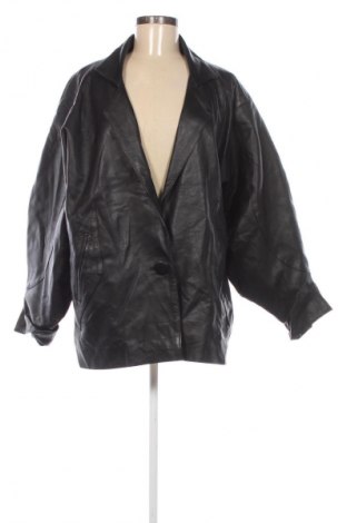 Damen Lederjacke, Größe M, Farbe Schwarz, Preis € 34,49