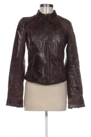 Damen Lederjacke, Größe M, Farbe Braun, Preis 67,99 €