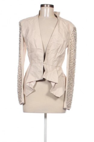 Damen Lederjacke Bebe, Größe S, Farbe Beige, Preis € 125,49