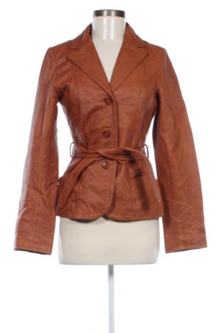 Damen Lederjacke H&M, Größe S, Farbe Braun, Preis € 27,49