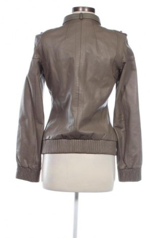 Damen Lederjacke Mango, Größe M, Farbe Beige, Preis € 29,99