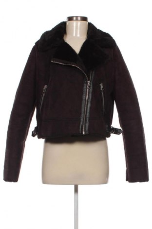 Damen Lederjacke Stradivarius, Größe L, Farbe Schwarz, Preis € 26,99