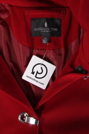 Damenmantel London Fog, Größe XXL, Farbe Rot, Preis € 20,49