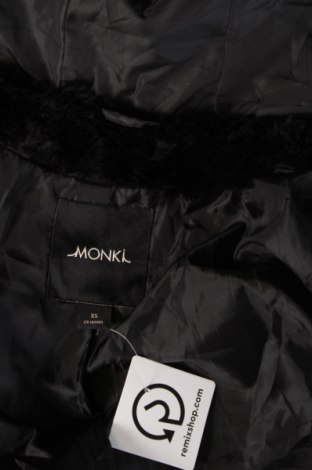 Damenmantel Monki, Größe XS, Farbe Schwarz, Preis 17,99 €