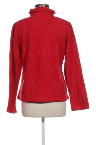 Damen Fleece Oberteil , Größe M, Farbe Rot, Preis 15,49 €