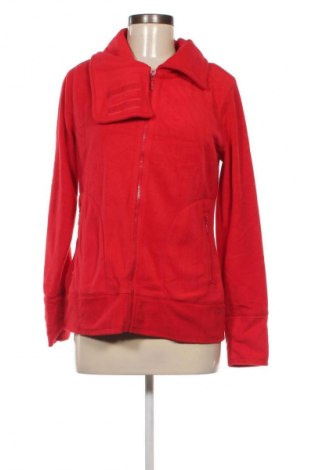 Damen Fleece Oberteil , Größe M, Farbe Rot, Preis € 11,49