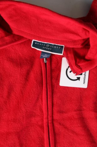 Damen Fleece Oberteil  Karen Scott, Größe M, Farbe Rot, Preis 11,49 €